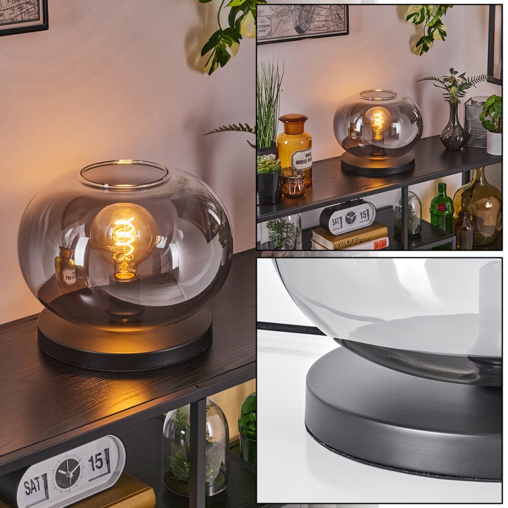 Apedo Lampa stołowa Czarny, 1-punktowy main product photo