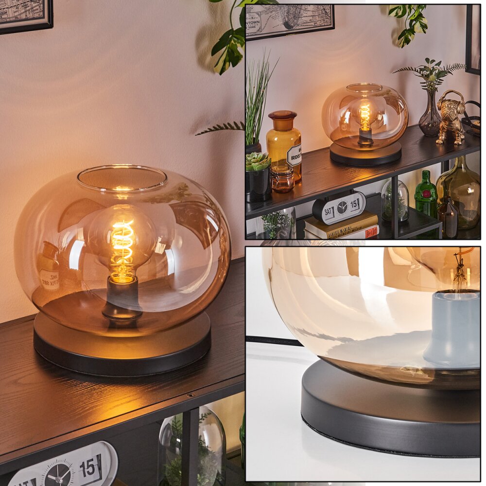 Apedo Lampa stołowa Czarny, 1-punktowy main product photo