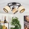Chellas Lampa sufitowa Czarny, 3-punktowe Chellas Lampa sufitowa Czarny, 3-punktowe