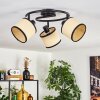 Chellas Lampa sufitowa Czarny, 3-punktowe Chellas Lampa sufitowa Czarny, 3-punktowe