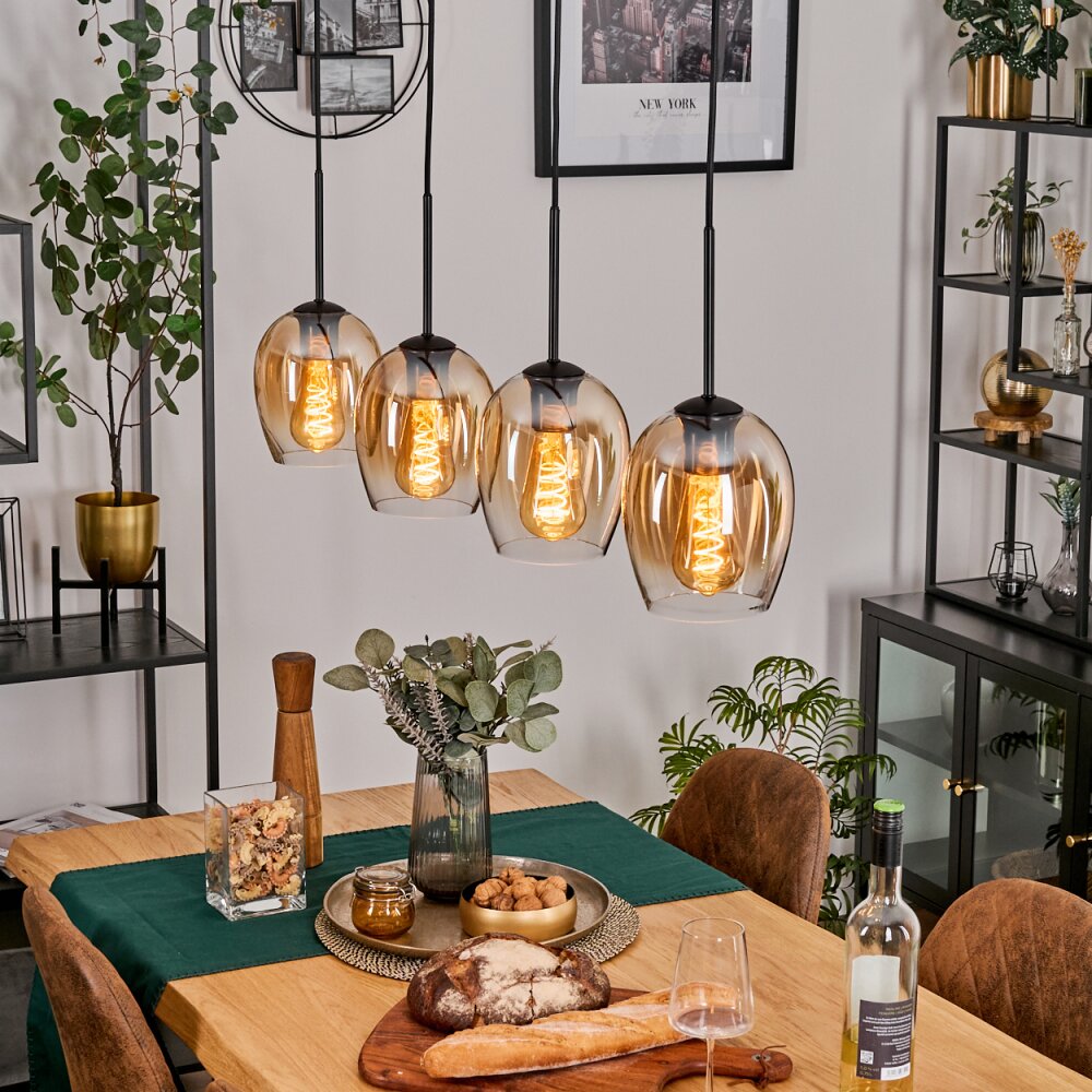 Vevino Lampa wisząca Czarny, 4-punktowe main product photo