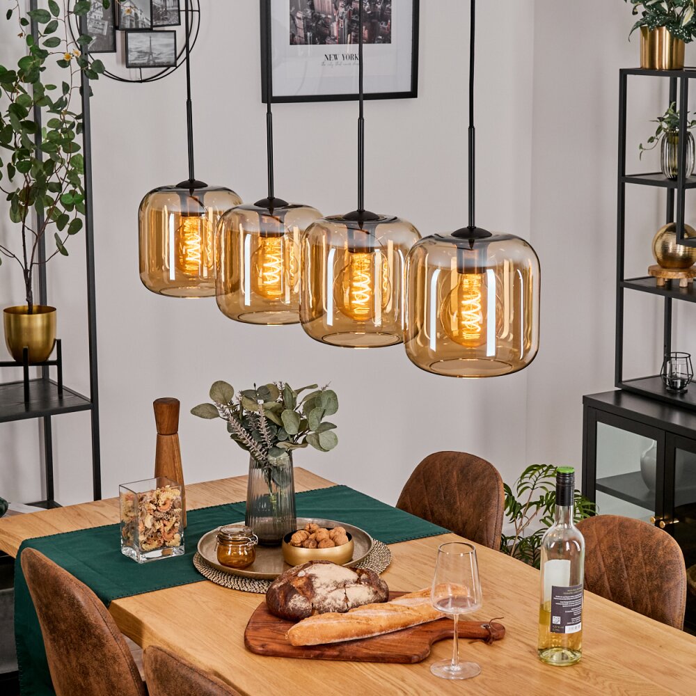 Lauden Lampa wisząca Czarny, 4-punktowe main product photo