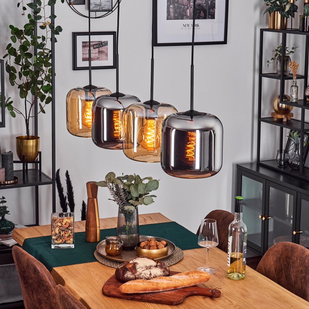 Lauden Lampa wisząca Czarny, 4-punktowe main product photo