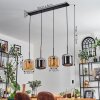 Lauden Lampa wisząca Czarny, 4-punktowe