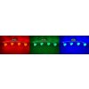 Leuchten Direkt LOLA-LOTTA Lampa Sufitowa LED Kolor stali nierdzewnej, 4-punktowe, Zdalne sterowanie, Zmieniacz kolorów