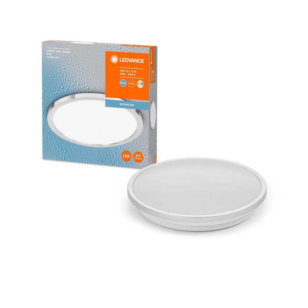 Oświetlenie Ledvance Bathroom Lampa łazienkowa LED Chrom, 1-punktowy main product photo