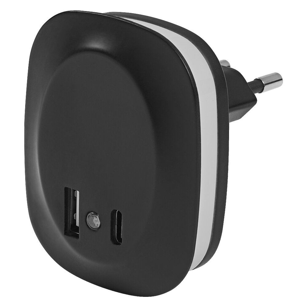 Oświetlenie Ledvance Lunetta Lampa z wtyczką LED Czarny, 1-punktowy, Czujnik ruchu main product photo