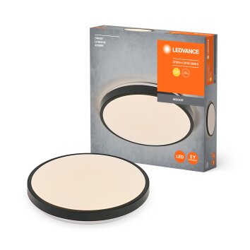 Oświetlenie Ledvance Orbis Lampa sufitowa LED Czarny, 1-punktowy