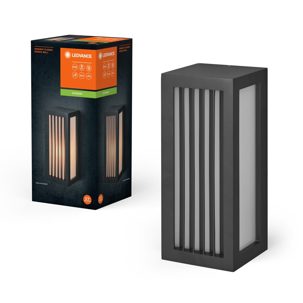 Oświetlenie Ledvance Endura Lampa ścienna Szary, 1-punktowy main product photo