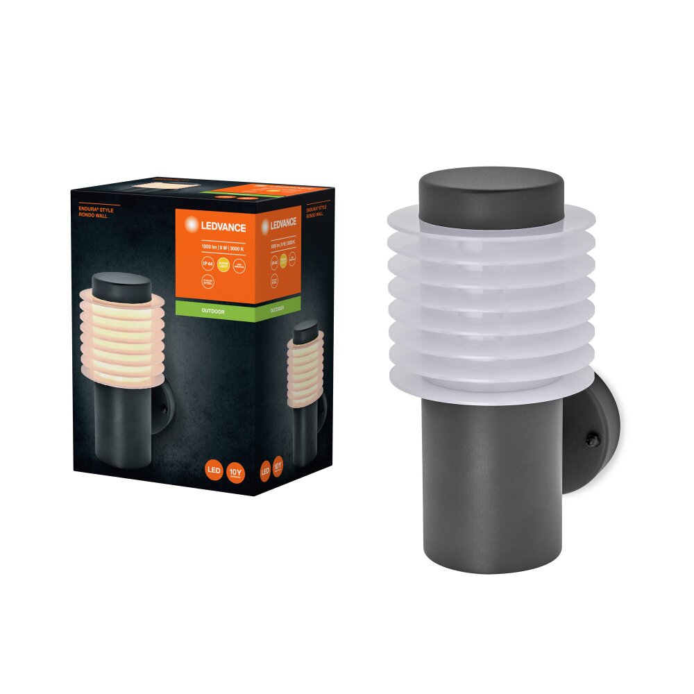 Oświetlenie Ledvance Endura Lampa ścienna LED Szary, 1-punktowy main product photo