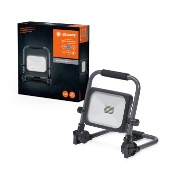 Oświetlenie Ledvance Worklight reflektor budowlany LED szary, czarny, 1-punktowy