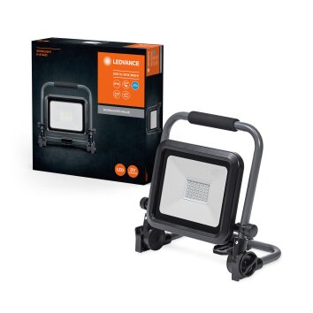 Oświetlenie Ledvance Worklight reflektor budowlany LED szary, czarny, 1-punktowy