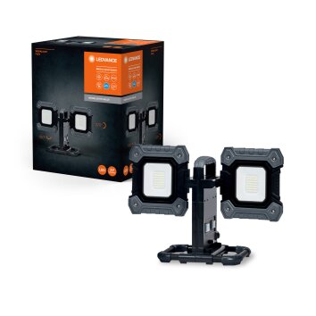 Oświetlenie Ledvance Worklight reflektor budowlany LED szary, czarny, 1-punktowy
