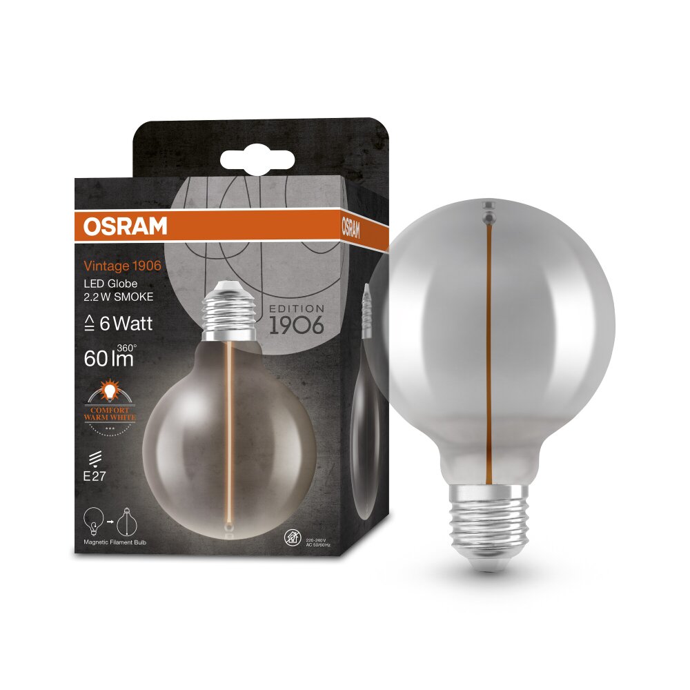 Oświetlenie Osram E27 LED 2.2 Watt ciepły biały 60 Lumen main product photo