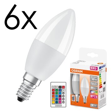 E14 LED 4.9 Watt przyciemnione 470 Lumen
