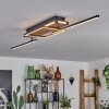 Sigersvik lampa sufitowa LED kolory naturalne, czarny, 1-punktowy