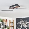 Sigersvik lampa sufitowa LED kolory naturalne, czarny, 1-punktowy