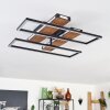Sigersvik lampa sufitowa LED kolory naturalne, czarny, 1-punktowy