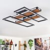 Sigersvik lampa sufitowa LED kolory naturalne, czarny, 1-punktowy
