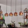 Ripoll lampa wisząca przezroczysty, miedziany, 4-punktowe