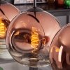 Ripoll Lampa wisząca Przezroczysty, W kolorze miedzi, 4-punktowe