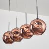 Ripoll Lampa wisząca W kolorze miedzi, 4-punktowe