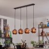 Ripoll Lampa wisząca W kolorze miedzi, 4-punktowe