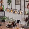 Ripoll Lampa wisząca Chrom, Przezroczysty, 4-punktowe