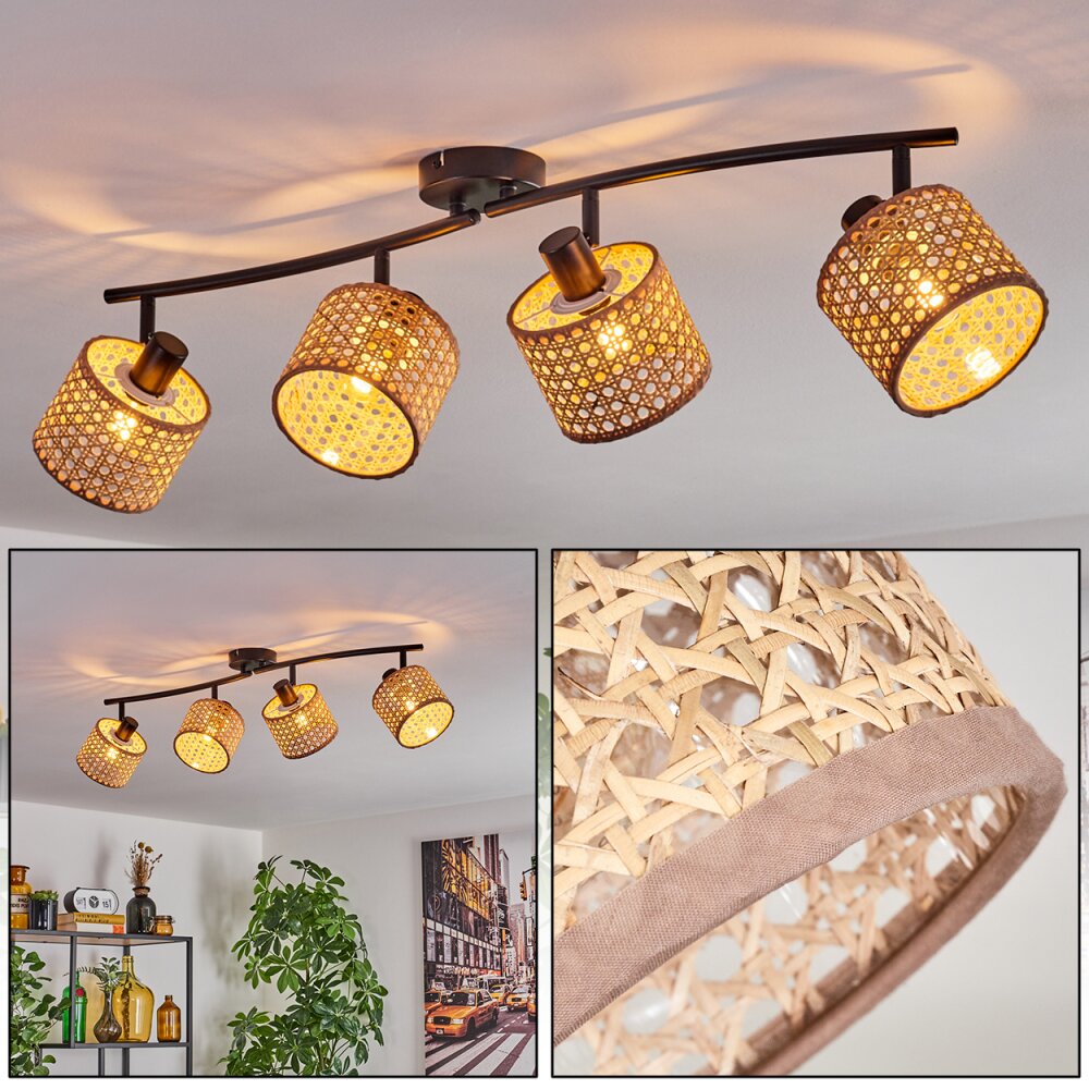 Barcos Lampa sufitowa Czarny, 4-punktowe main product photo