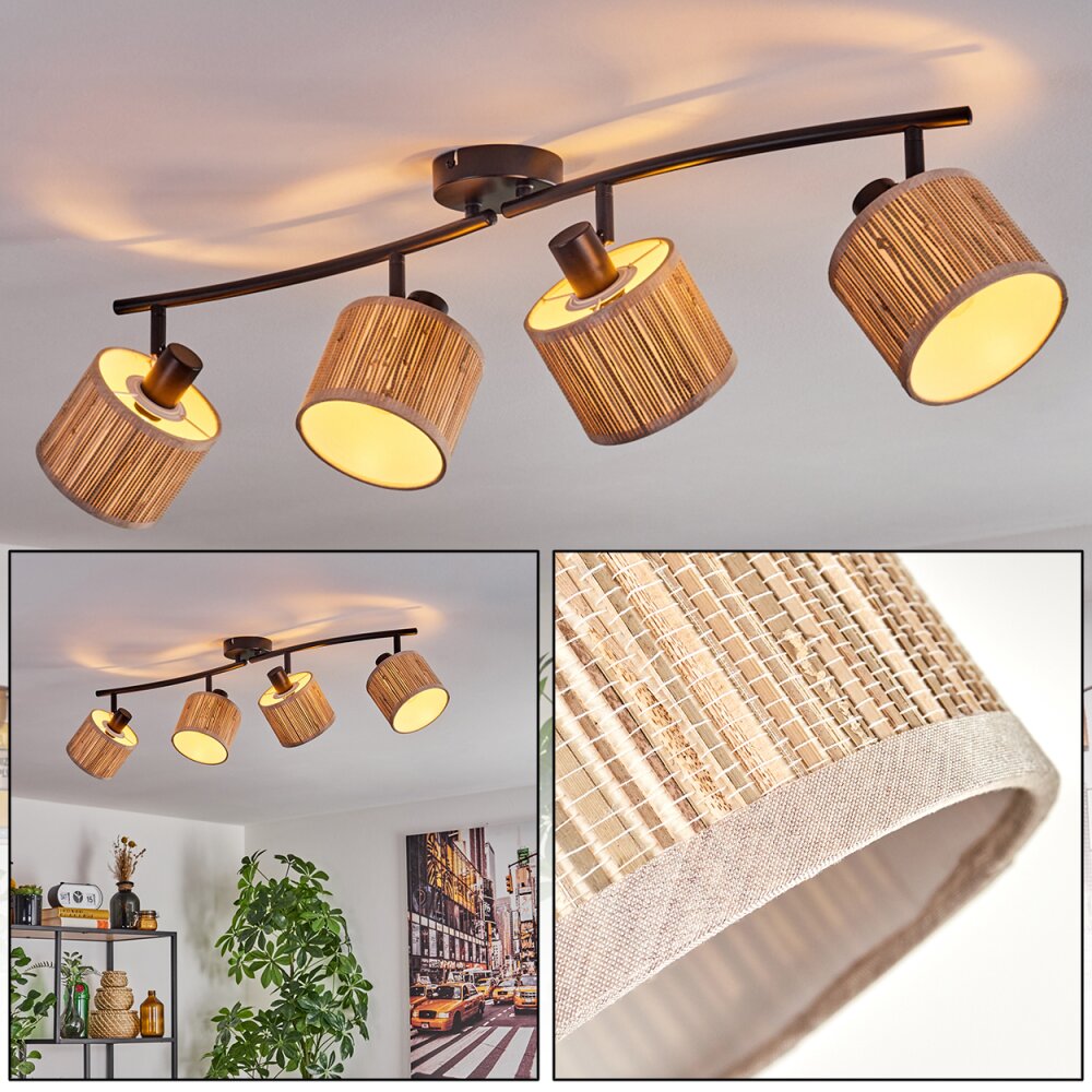 Bongal Lampa sufitowa Czarny, 4-punktowe main product photo