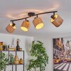 Bongal Lampa sufitowa Czarny, 4-punktowe