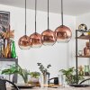 Koyoto Lampa wisząca Przezroczysty, W kolorze miedzi, 4-punktowe