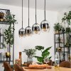 Vevino Lampa wisząca Chrom, Przezroczysty, 4-punktowe