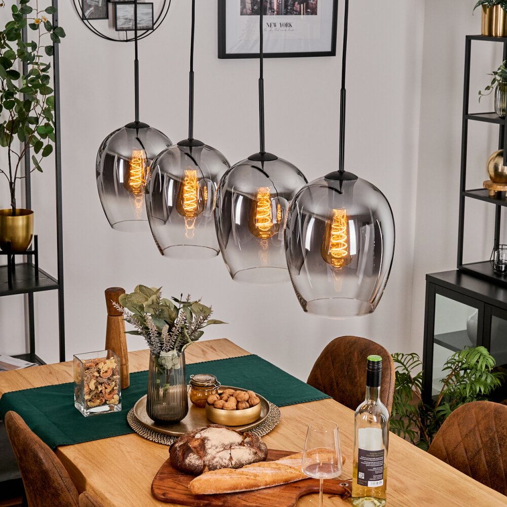 Vevino Lampa wisząca Przezroczysty, Przydymiony, 4-punktowe main product photo