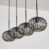 Oravi Lampa wisząca Czarny, 4-punktowe