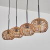 Mulstrand lampa wisząca naturalny, 4-punktowe