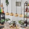 Bauro lampa wisząca naturalny, 4-punktowe
