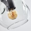 Ripoll lampa wisząca czarny, 4-punktowe