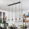 Ripoll lampa wisząca czarny, 4-punktowe