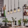 Ripoll lampa wisząca czarny, 4-punktowe