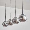 Ripoll Lampa wisząca Czarny, 4-punktowe