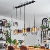 Lauden Lampa wisząca W kolorze bursztynu, Przezroczysty, Przydymiony, 5-punktowe