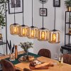 Lauden Lampa wisząca W kolorze bursztynu, 5-punktowe