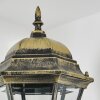 Etoe kandelabr, słupek ogrodowy złoty, czarny, 3-punktowe