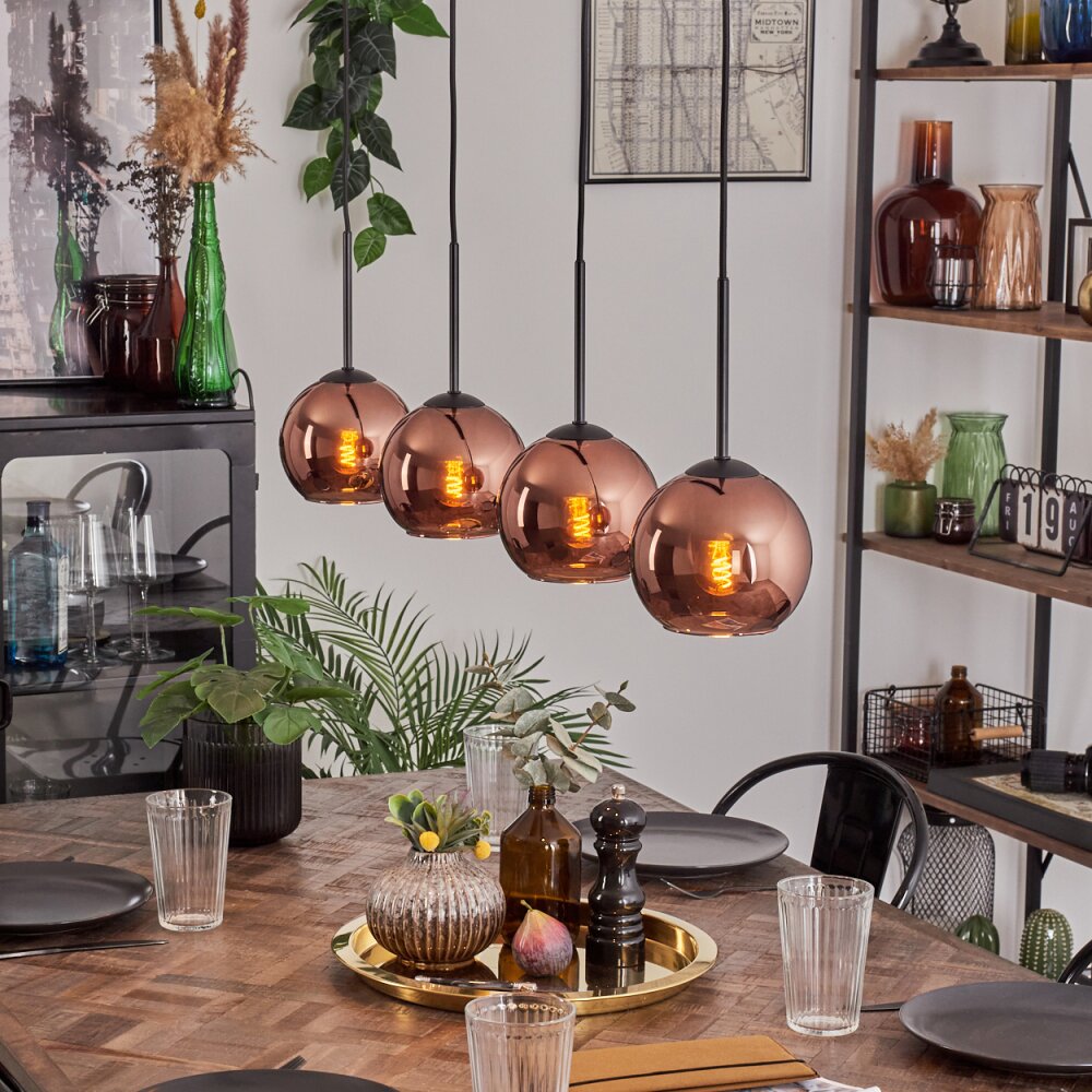 Koyoto Lampa wisząca Czarny, 4-punktowe main product photo