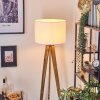 Bassagoda lampa stojąca, lampka do czytania kolory naturalne, czarny, 1-punktowy