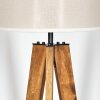 Bassagoda Lampa stojąca, Lampa do czytania Ecru, Czarny, 1-punktowy