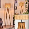 Cavaca lampa stojąca, lampka do czytania kolory naturalne, czarny, 1-punktowy