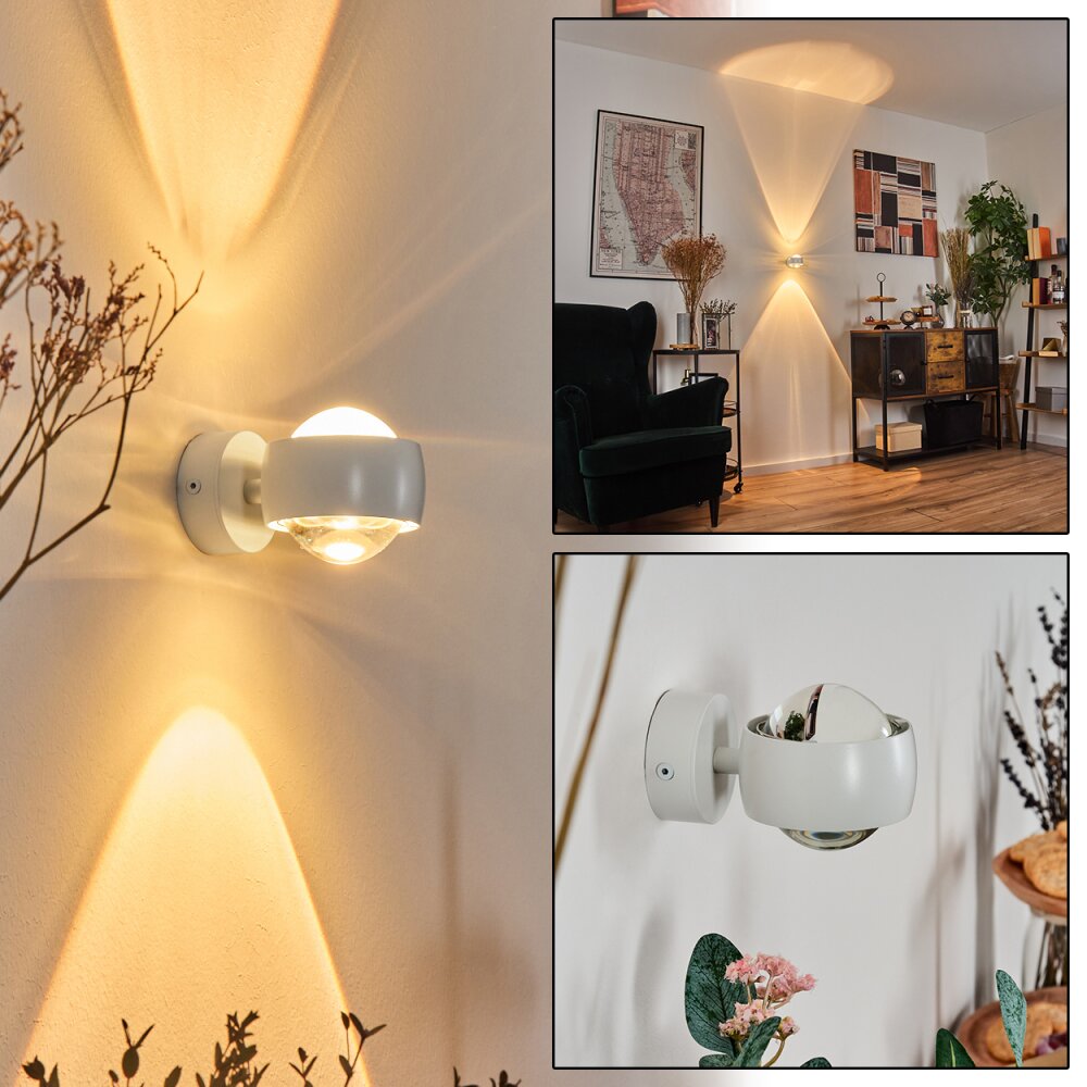 Sapri Oświetlenie Up & Down, Lampa ścienna Biały, 1-punktowy main product photo