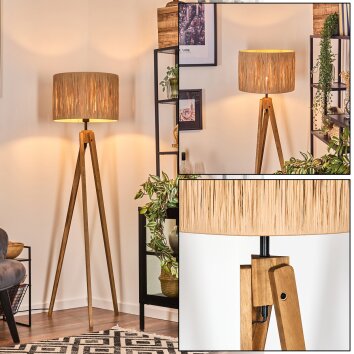 Granja lampa stojąca, lampka do czytania kolory naturalne, 1-punktowy